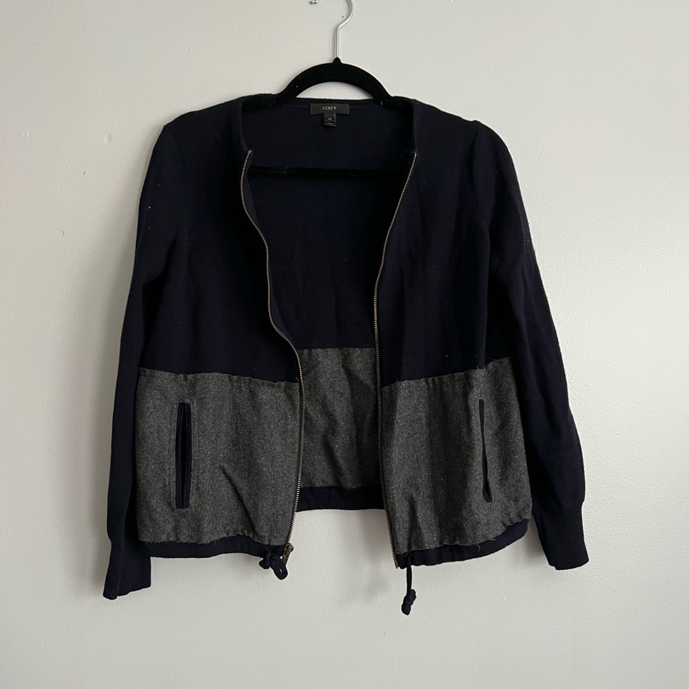Jcrew color block jacket